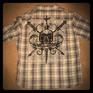 Men's Fashion Skull shirt